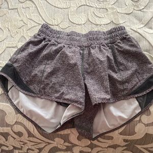 Gray lululemon shorts
